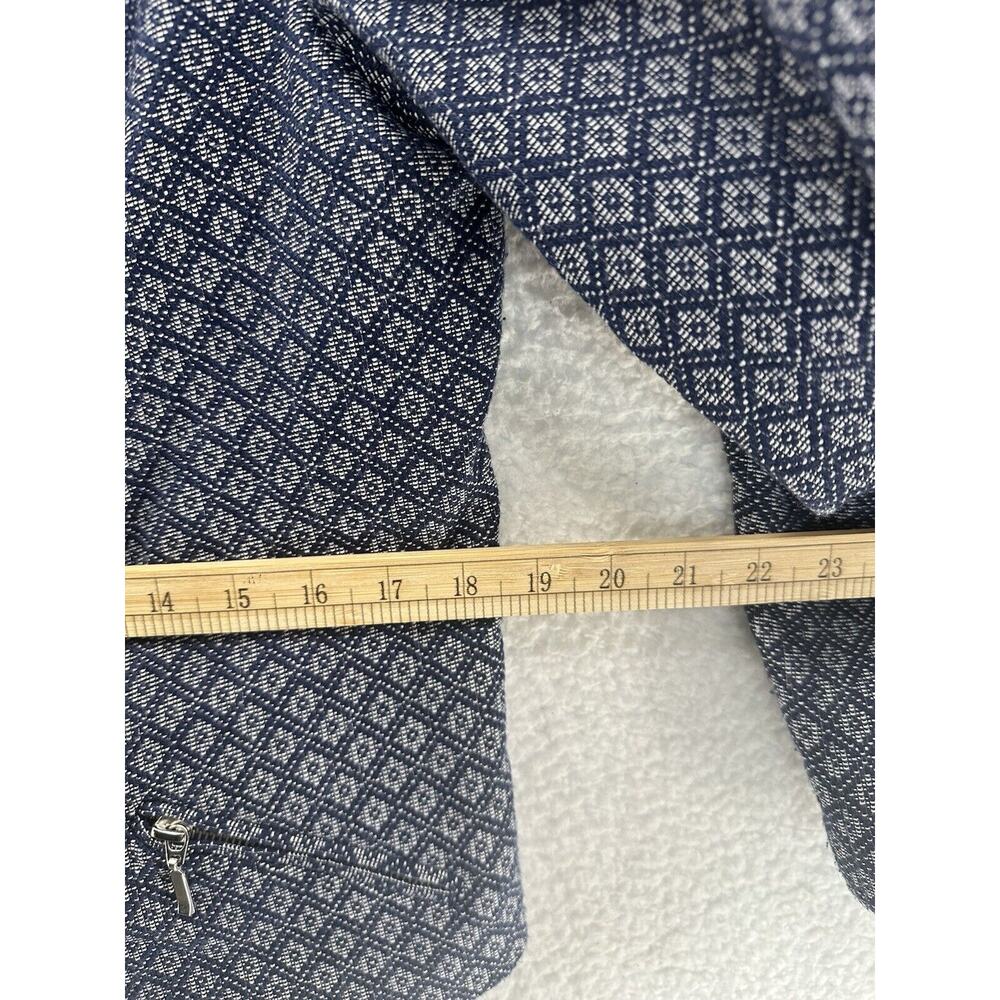 Metaphor Assymetrical Zip Up Raw Hemline 2 Zipper Front Pockets XL Pre-Owned - Picture 11 of 11